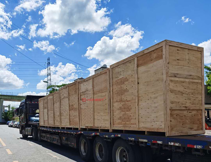 電機裝配設(shè)備出貨