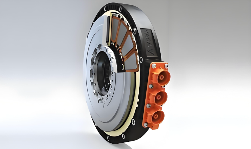 軸向磁通電機扁平圖