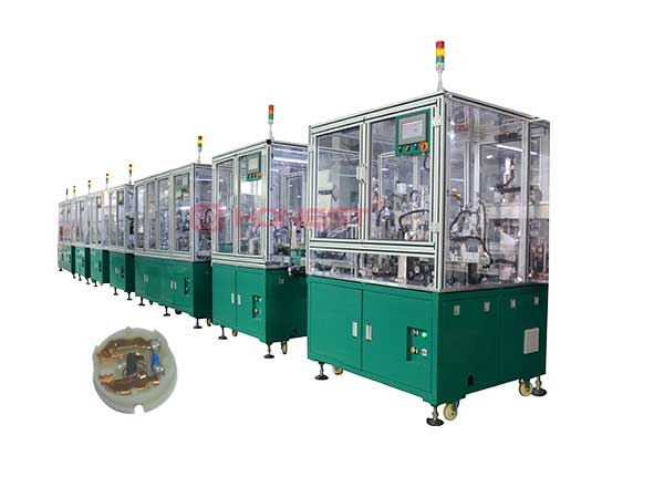 電機(jī)膠蓋全自動(dòng)化生產(chǎn)線