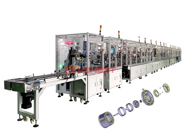 鼓風機電機生產(chǎn)線