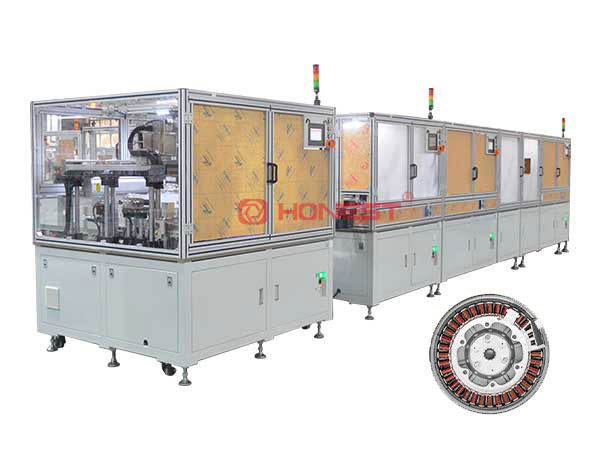 商用車水泵電機定子裝配生產線